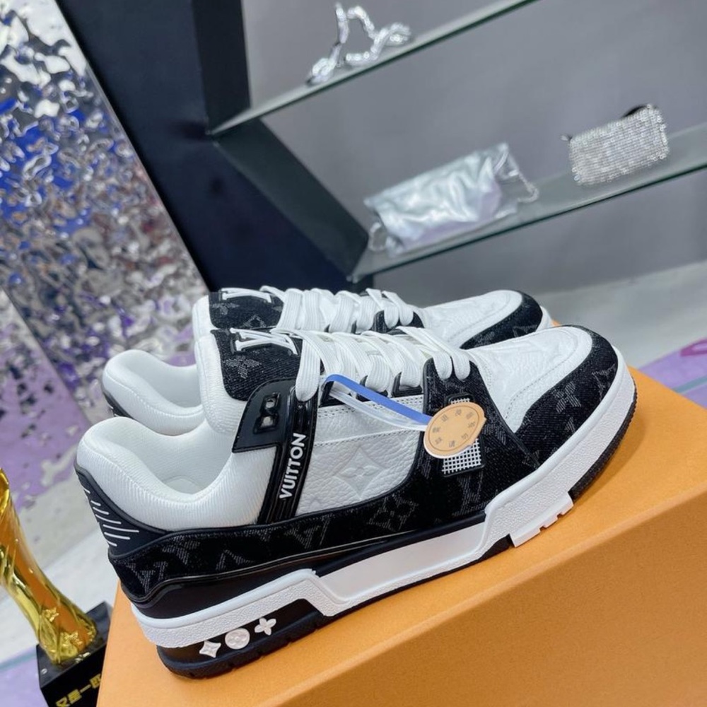 Black and White Sneakers